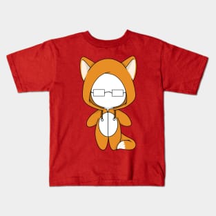 creepypasta trenderman fox costume doll Kids T-Shirt